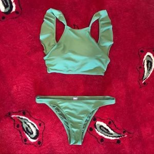 Aerie Ruffle Bikini Set
